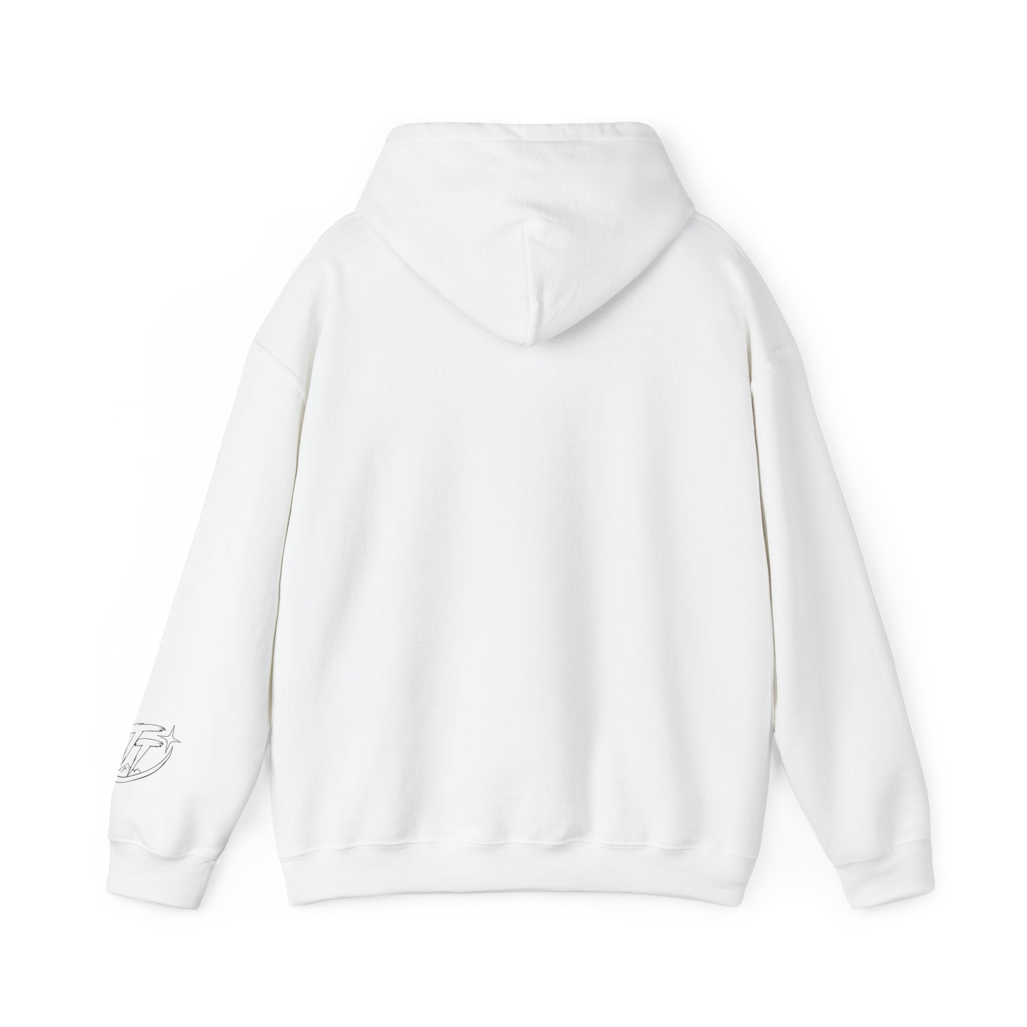 Peace of Mind Hoodie — Minimal Lotus Meditation Sweatshirt