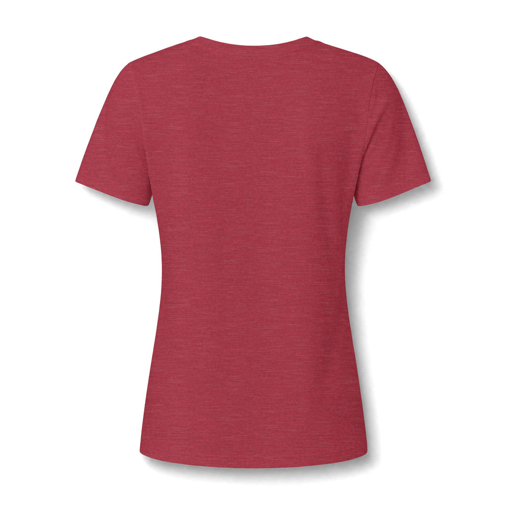 Trust Tomorrow Floral V-Neck Tee — Inspirational Women's Graphic Shirt