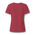 Trust Tomorrow Floral V-Neck Tee — Inspirational Women's Graphic Shirt