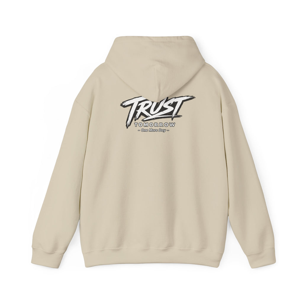 Trust Tomorrow Hoodie — Graphic Pullover
