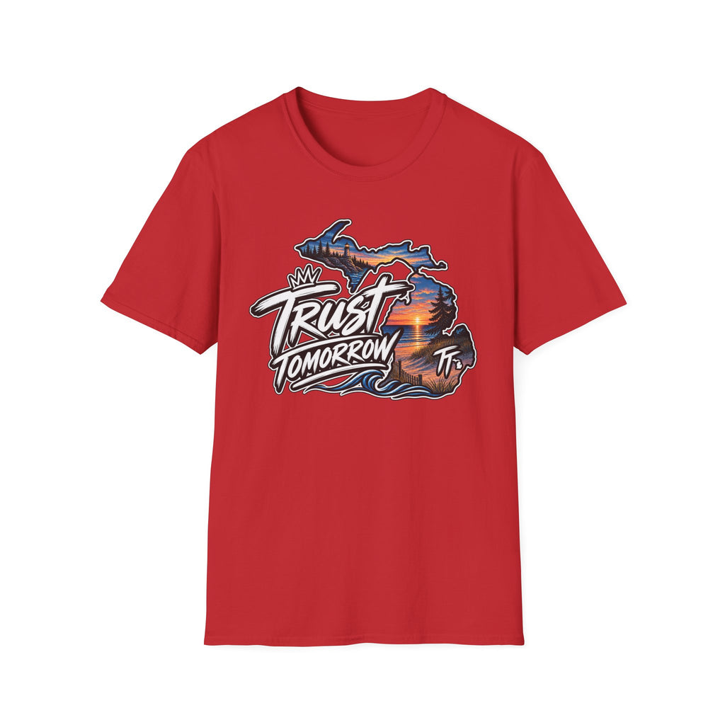 Trust Tomorrow Michigan Sunset T-Shirt