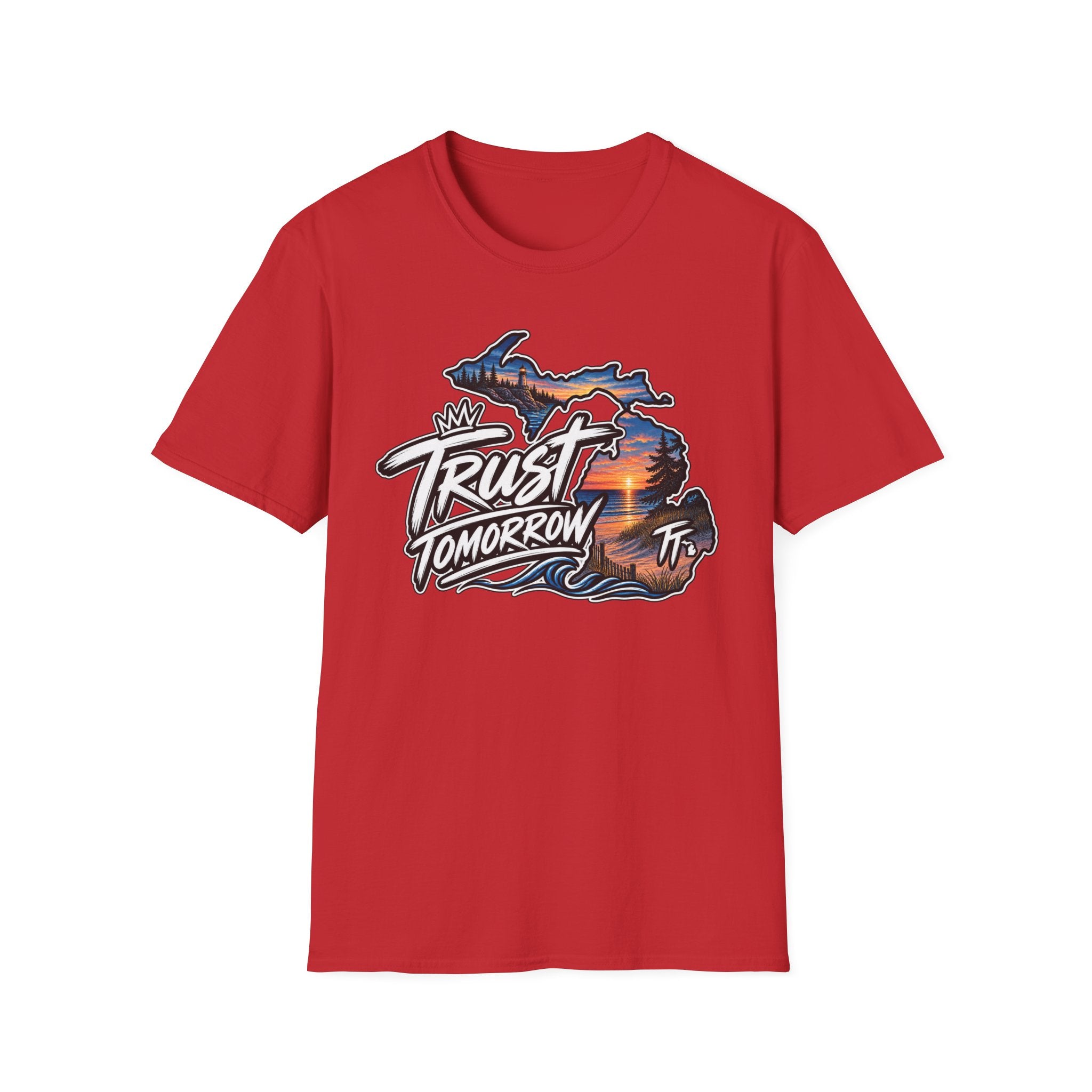 Trust Tomorrow Michigan Sunset T-Shirt