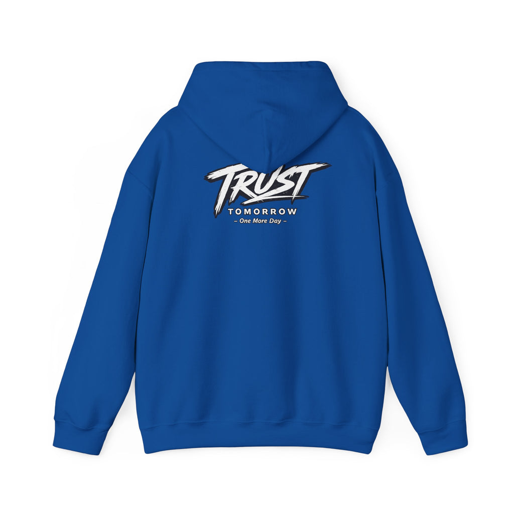Trust Tomorrow Hoodie — Graphic Pullover