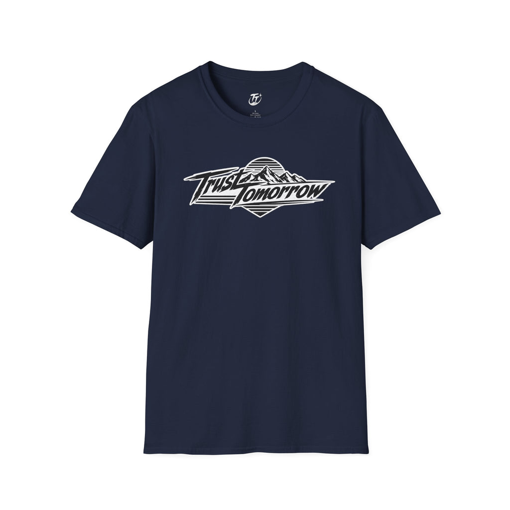 Trust Tomorrow T-Shirt — Vintage Mountain Motivation tee