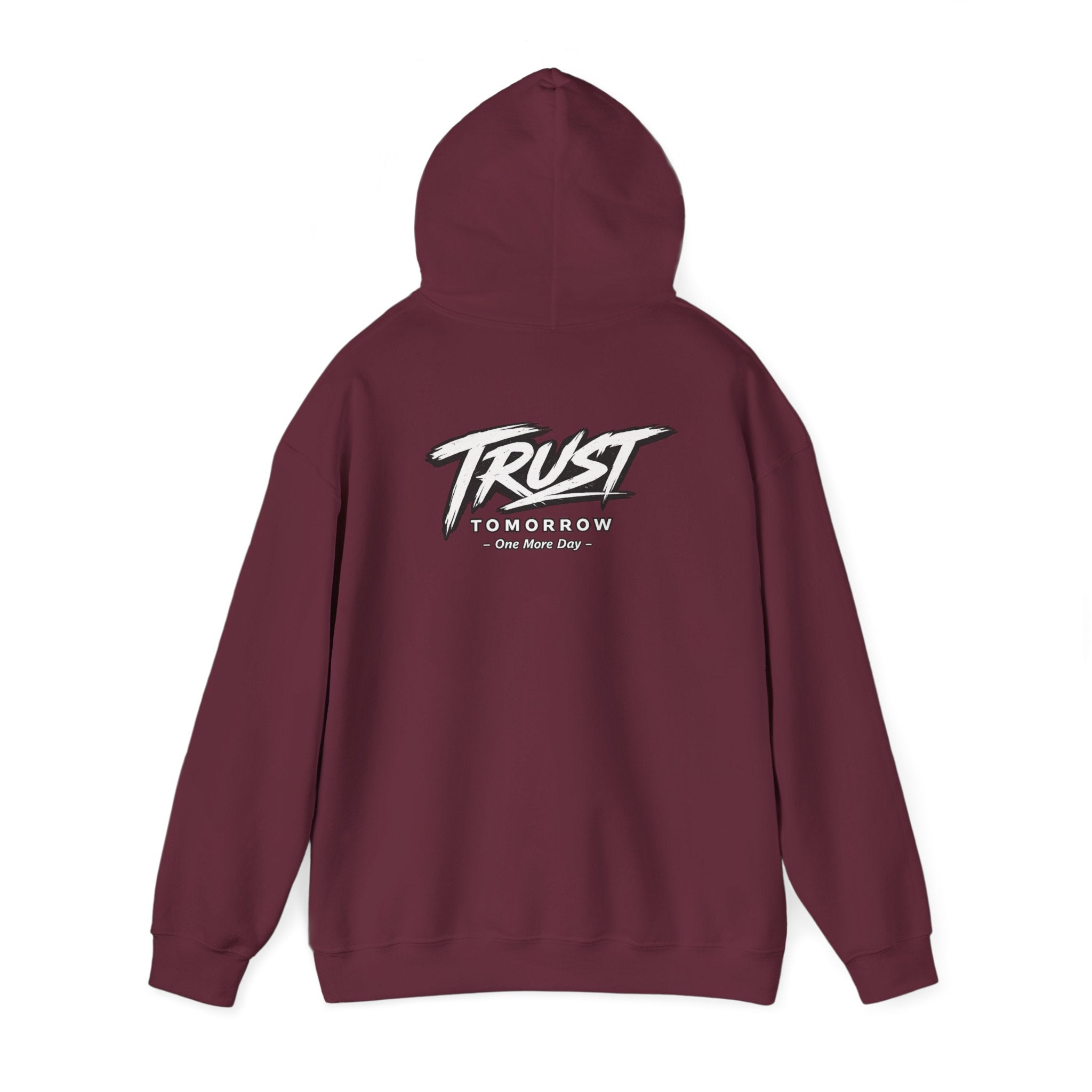 Trust Tomorrow Hoodie — Graphic Pullover