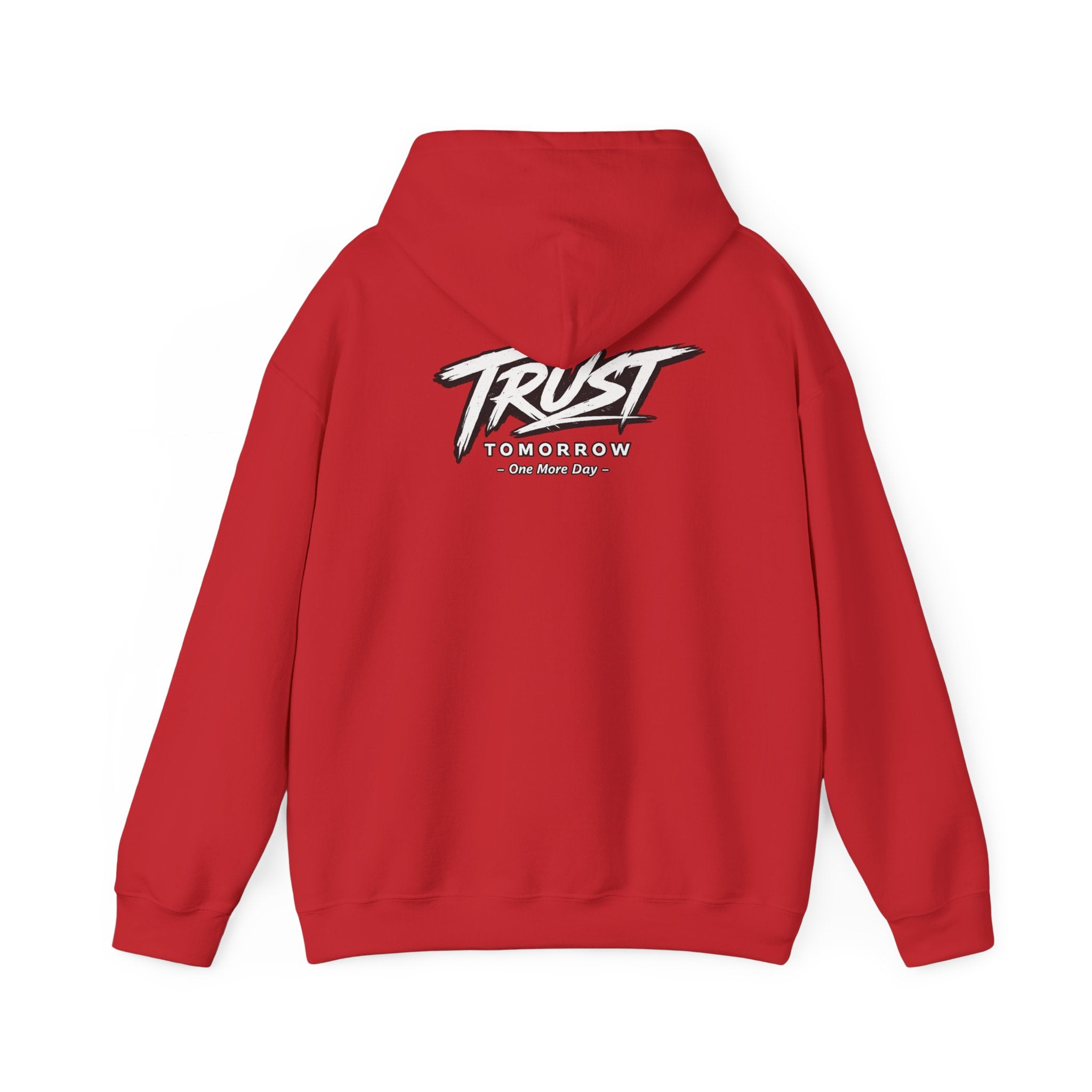 Trust Tomorrow Hoodie — Graphic Pullover
