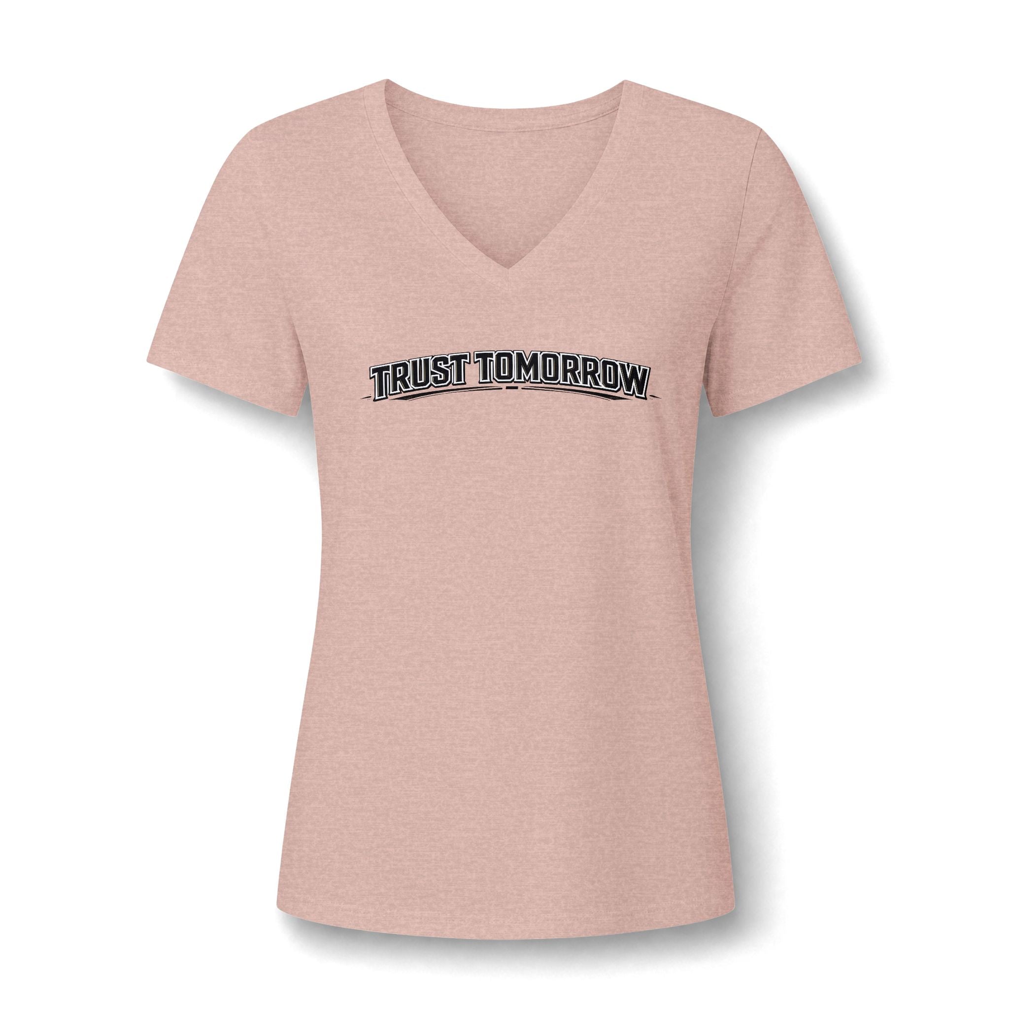 Trust Tomorrow Women's V-Neck Tee