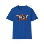Trust Tomorrow T-Shirt — Inspirational Graphic Tee with Sunrise Design