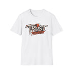 Trust Tomorrow T-Shirt — Inspirational Graphic Tee with Sunrise Design