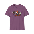 Trust Tomorrow T-Shirt — Inspirational Graphic Tee with Sunrise Design
