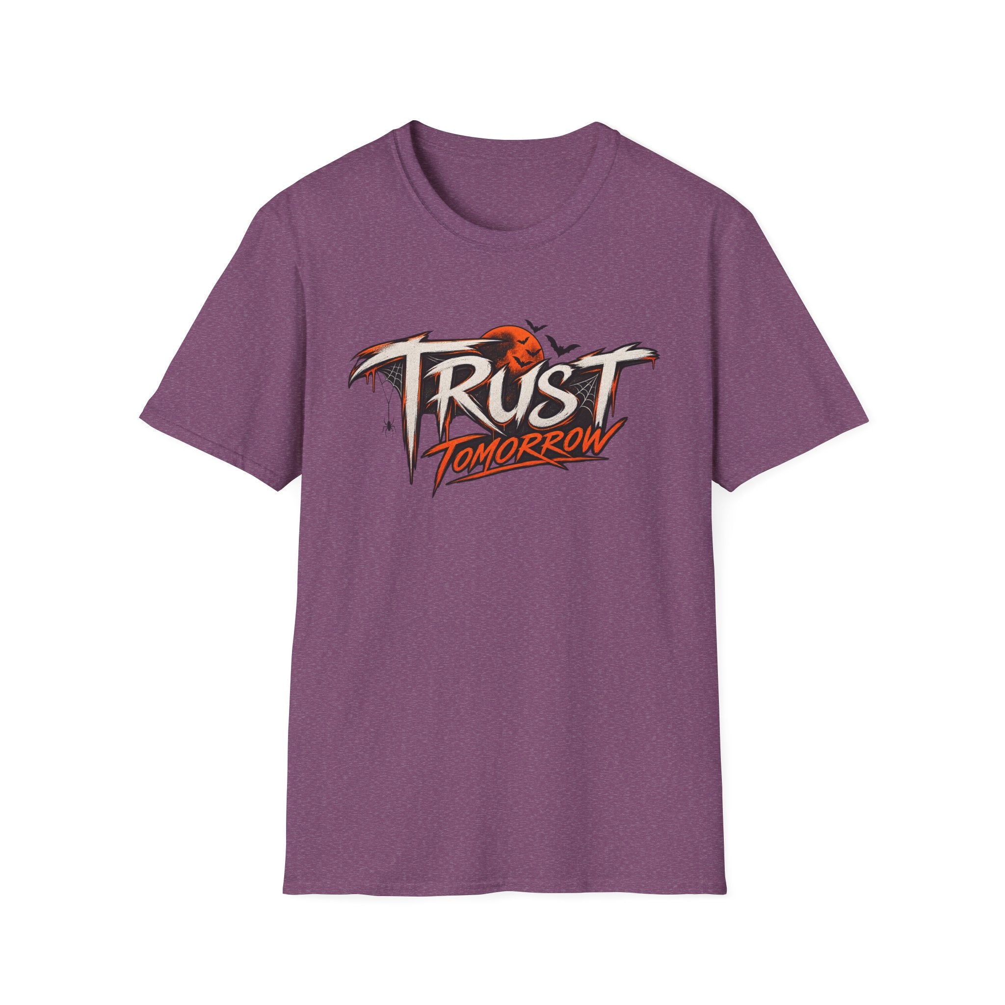 Trust Tomorrow T-Shirt — Inspirational Graphic Tee with Sunrise Design