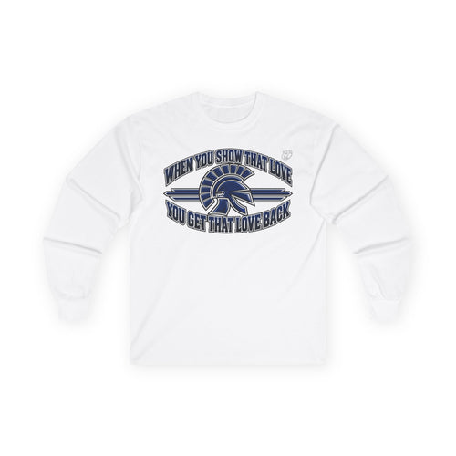"Get that love back" long sleeve tee